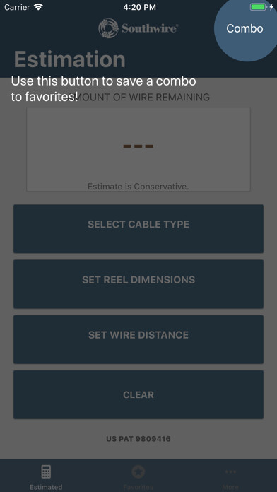 Emulate iPhone app Partial Reel Calculator using MyAndroid Emulate iPhone app Partial Reel Calculator using MyAndroid