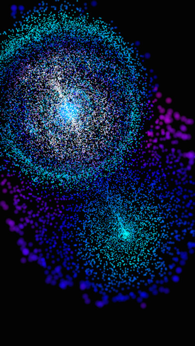 Emulate iPhone app Particlescape using MyAndroid