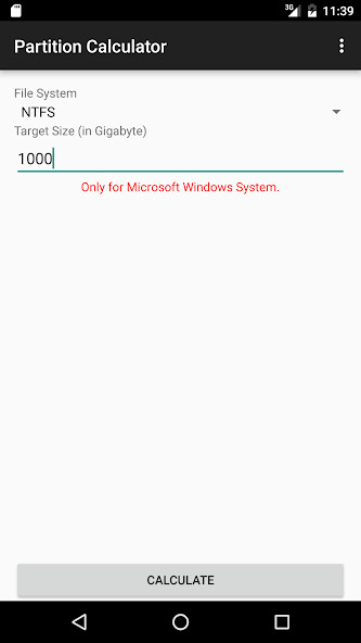 Run android online APK Partition Calculator (Paid) from MyAndroid or emulate Partition Calculator (Paid) using MyAndroid Run android online APK Partition Calculator (Paid) from MyAndroid or emulate Partition Calculator (Paid) using MyAndroid