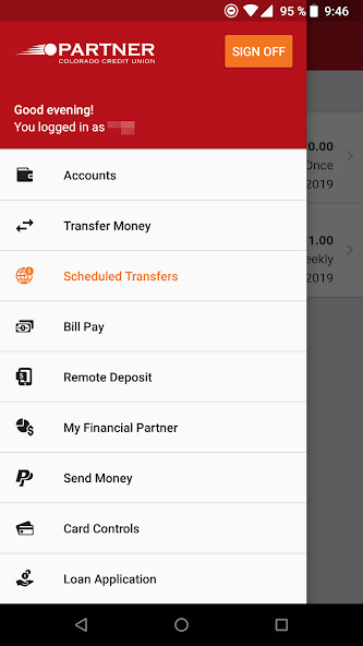 Run android online APK Partner CO CU Mobile Banking from MyAndroid or emulate Partner CO CU Mobile Banking using MyAndroid
