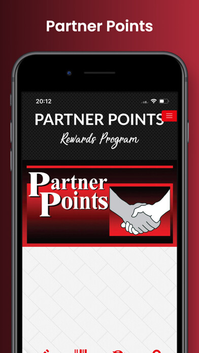 Emulate iPhone app Partner Points Rewards using MyAndroid