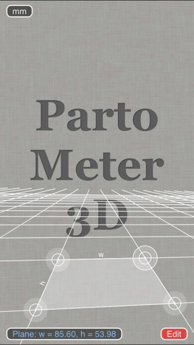 Emulate iPhone app Partometer3D measure on photo using MyAndroid