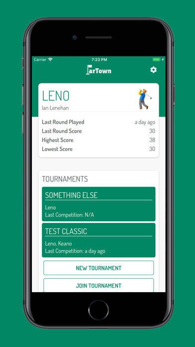 Emulate iPhone app ParTown - Golf Competition using MyAndroid Emulate iPhone app ParTown - Golf Competition using MyAndroid