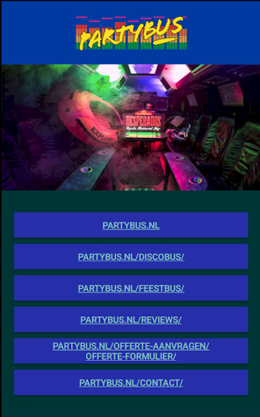 Run android online APK Partybus-huren.be from MyAndroid or emulate Partybus-huren.be using MyAndroid Run android online APK Partybus-huren.be from MyAndroid or emulate Partybus-huren.be using MyAndroid