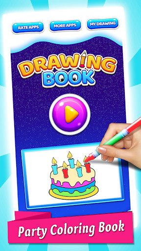 Run android online APK Party Coloring Book & Drawing Game from MyAndroid or emulate Party Coloring Book & Drawing Game using MyAndroid