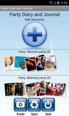 Emulate Android APK Party Diary Journal Emulate Android APK Party Diary Journal