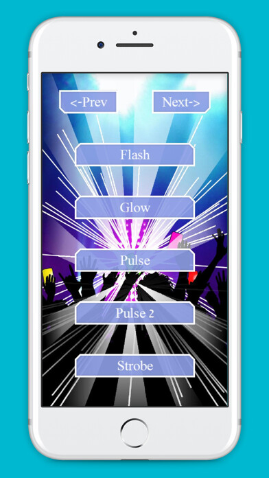 Emulate iPhone app Party Disco Dance Strobe Light using MyAndroid Emulate iPhone app Party Disco Dance Strobe Light using MyAndroid