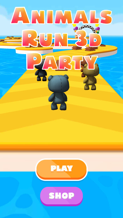 Emulate iPhone app Party Fuzzy Puppies Animals using MyAndroid
