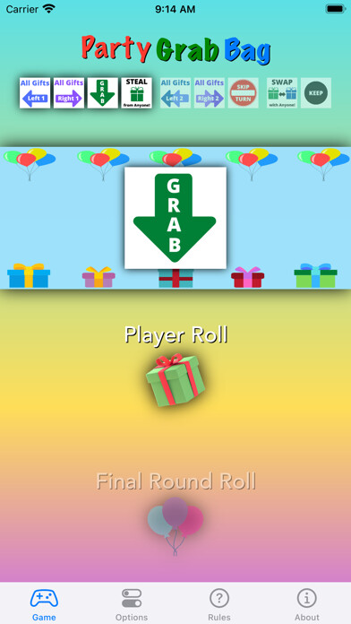 Emulate iPhone app Party Grab Bag using MyAndroid Emulate iPhone app Party Grab Bag using MyAndroid
