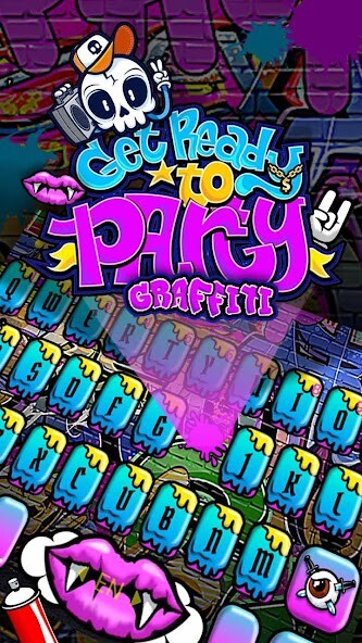 Run android online APK Party Graffiti Theme from MyAndroid or emulate Party Graffiti Theme using MyAndroid