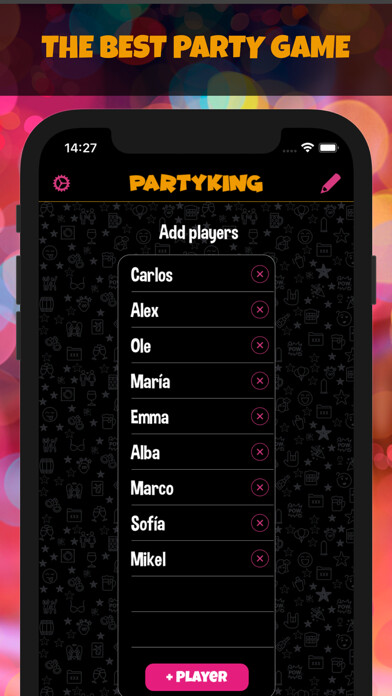 Emulate iPhone app PartyKing - Best Party Game using MyAndroid