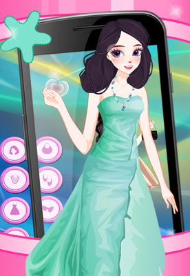 Emulate Android APK Party Long Prom Dress Up