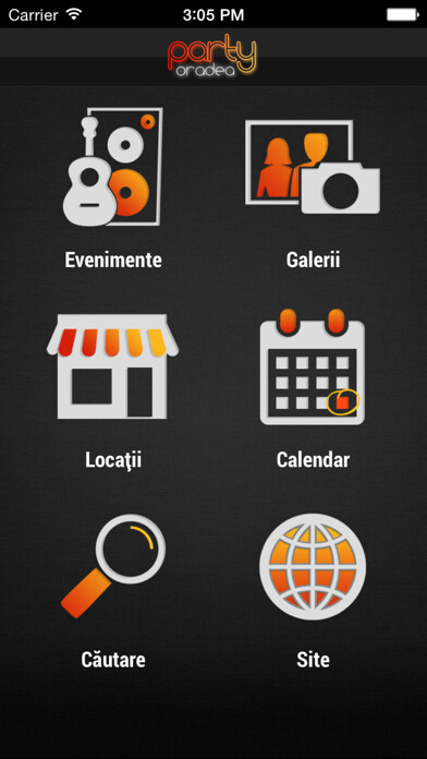 Emulate iPhone app PartyOradea using MyAndroid Emulate iPhone app PartyOradea using MyAndroid