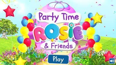 Emulate iPhone app Party Time: Rosie & Friends using MyAndroid