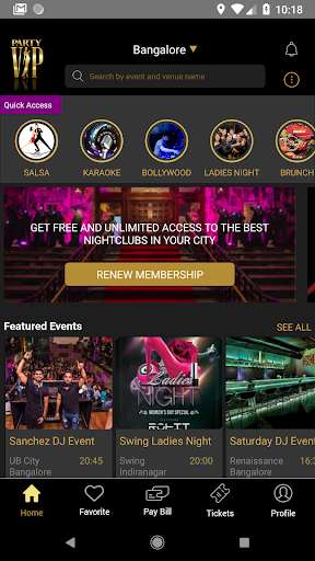 Run android online APK PartyVIP from MyAndroid or emulate PartyVIP using MyAndroid