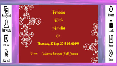 Emulate iPhone app Party & Wedding Card Maker using MyAndroid Emulate iPhone app Party & Wedding Card Maker using MyAndroid