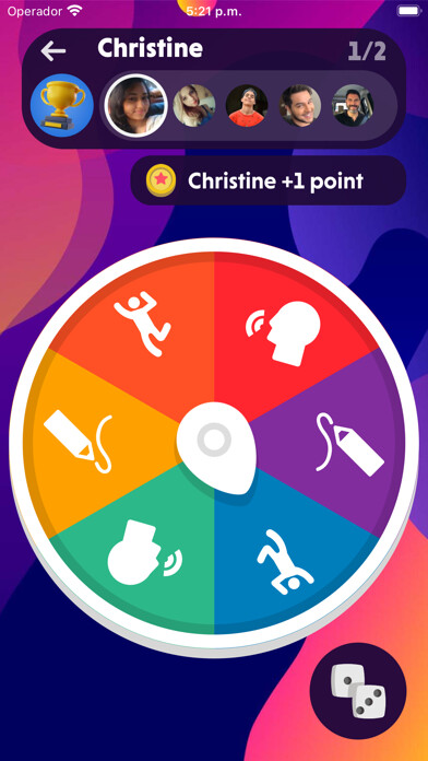 Emulate iPhone app Party Wheel Dares with Friends using MyAndroid Emulate iPhone app Party Wheel Dares with Friends using MyAndroid
