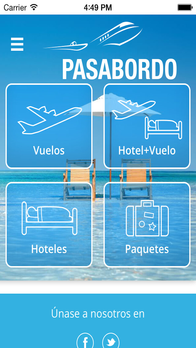 Emulate iPhone app Pasabordo using MyAndroid Emulate iPhone app Pasabordo using MyAndroid