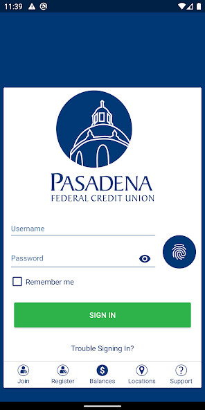 Run android online APK Pasadena FCU from MyAndroid or emulate Pasadena FCU using MyAndroid