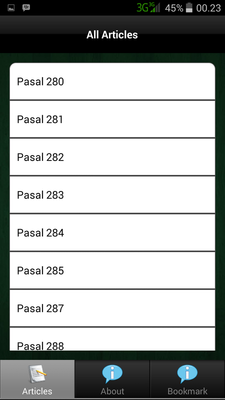 Emulate Android APK Pasal Lalu Lintas Emulate Android APK Pasal Lalu Lintas