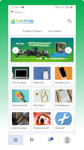 Run android online APK Pasar Al Huda by BMT Al Huda from MyAndroid or emulate Pasar Al Huda by BMT Al Huda using MyAndroid