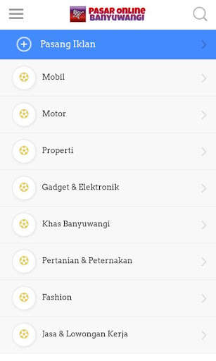 Run android online APK Pasar Online Banyuwangi from MyAndroid or emulate Pasar Online Banyuwangi using MyAndroid