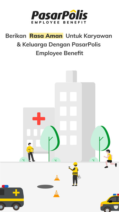 Emulate iPhone app Pasarpolis Employee Benefit using MyAndroid Emulate iPhone app Pasarpolis Employee Benefit using MyAndroid