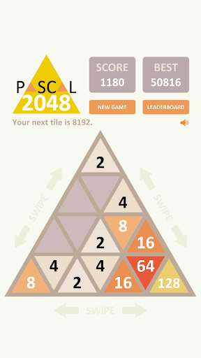Run android online APK Pascal 2048 from MyAndroid or emulate Pascal 2048 using MyAndroid