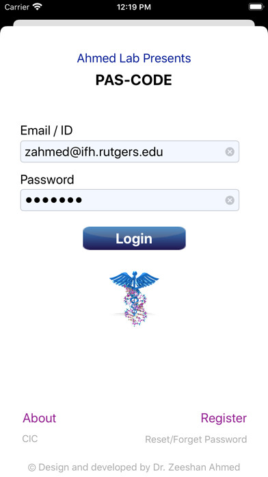 Emulate iPhone app PAS-Code using MyAndroid