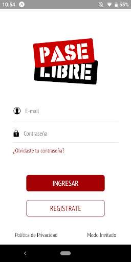 Run android online APK Pase Libre from MyAndroid or emulate Pase Libre using MyAndroid