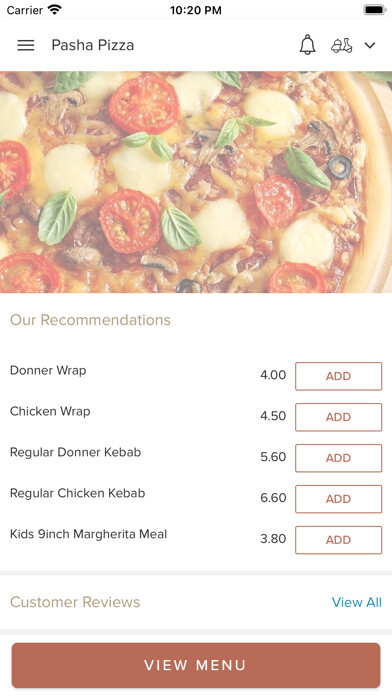 Emulate iPhone app Pasha Pizza. using MyAndroid Emulate iPhone app Pasha Pizza. using MyAndroid