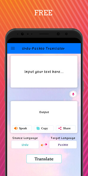 Run android online APK Pashto-Urdu Translator from MyAndroid or emulate Pashto-Urdu Translator using MyAndroid