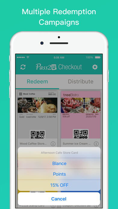 Emulate iPhone app Pass2U Checkout using MyAndroid