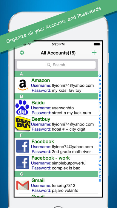 Emulate iPhone app Pass2word Free using MyAndroid Emulate iPhone app Pass2word Free using MyAndroid