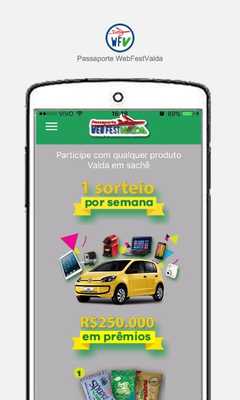 Emulate Android APK Passaporte WebFestValda