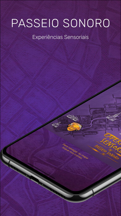 Emulate iPhone app Passeio Sonoro using MyAndroid