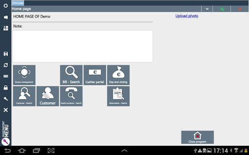 Emulate iPhone app Passepartout Menu using MyAndroid