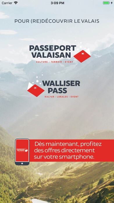 Emulate iPhone app Passeport valaisan using MyAndroid