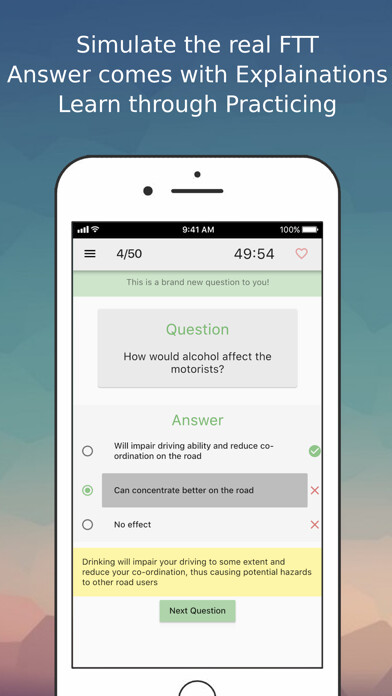 Emulate iPhone app Pass FTT -SG Final Theory Test using MyAndroid Emulate iPhone app Pass FTT -SG Final Theory Test using MyAndroid