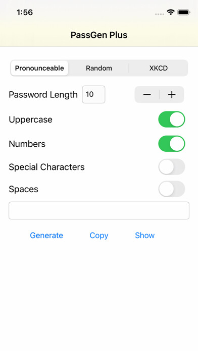 Emulate iPhone app PassGen Plus using MyAndroid Emulate iPhone app PassGen Plus using MyAndroid