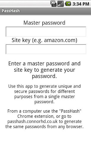 Emulate Android APK PassHash