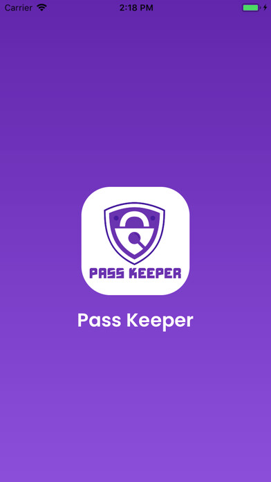 Emulate iPhone app Pass Keeper - securely save using MyAndroid