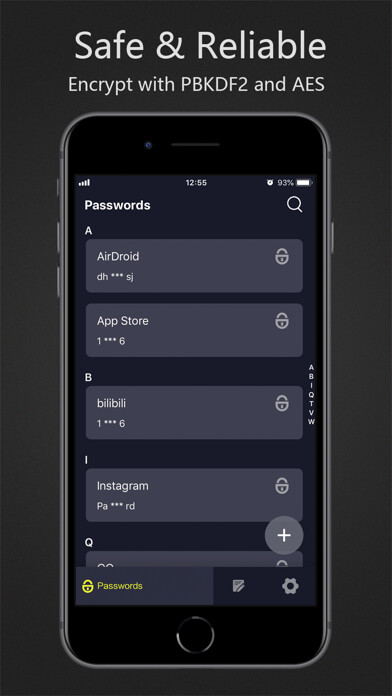 Emulate iPhone app PassKeyboard - password manage using MyAndroid Emulate iPhone app PassKeyboard - password manage using MyAndroid