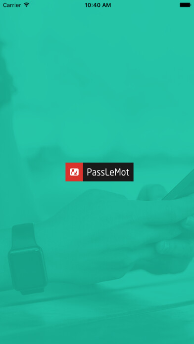 Emulate iPhone app PassLeMot using MyAndroid Emulate iPhone app PassLeMot using MyAndroid