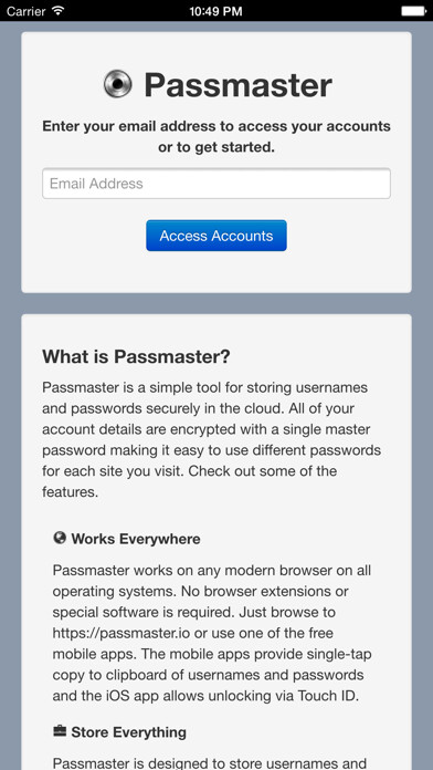 Emulate iPhone app Pass Master! using MyAndroid Emulate iPhone app Pass Master! using MyAndroid