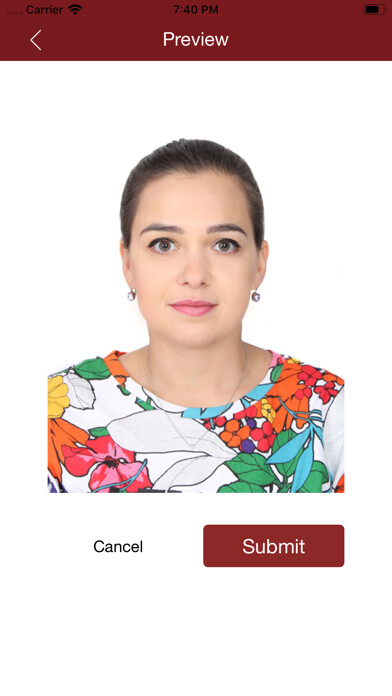 Emulate iPhone app Passport Photo UK using MyAndroid