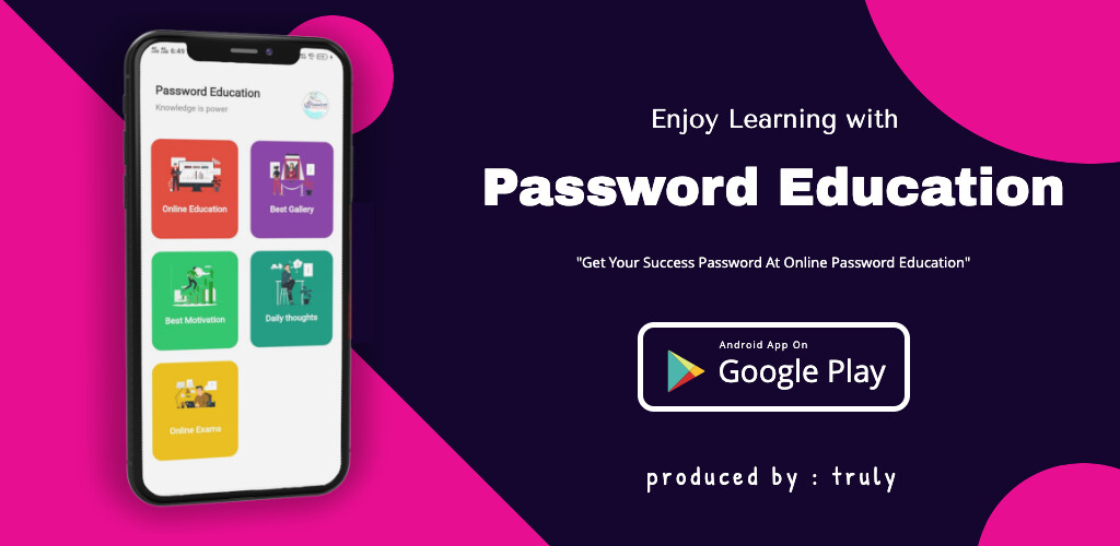 Run android online APK Password Education from MyAndroid or emulate Password Education using MyAndroid