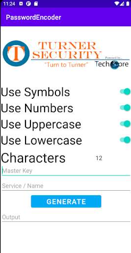 Run android online APK PasswordEncoder from MyAndroid or emulate PasswordEncoder using MyAndroid