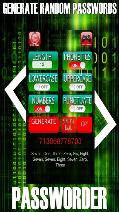 Emulate iPhone app Passworder - Secure Generator using MyAndroid Emulate iPhone app Passworder - Secure Generator using MyAndroid