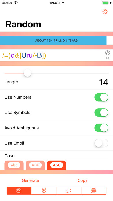 Emulate iPhone app Password Factory using MyAndroid Emulate iPhone app Password Factory using MyAndroid
